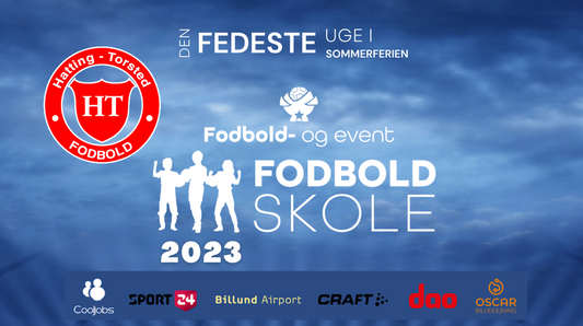 F&E FODBOLDSKOLE 2023 - HATTING-TORSTED (UDSOLGT)
