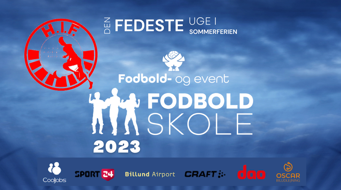 F&E FODBOLDSKOLE 2023 - HOVER IF (UDSOLGT)