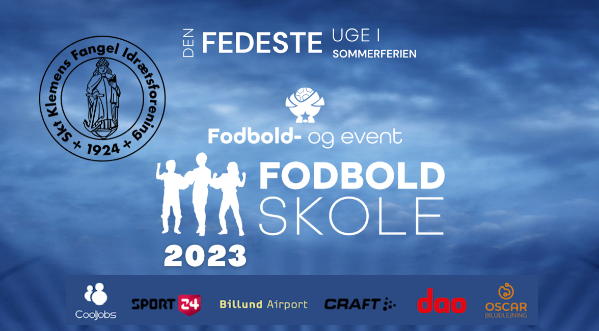 F&E FODBOLDSKOLE 2023 - SKT. KLEMENS FODBOLD