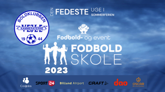 F&E FODBOLDSKOLE 2023 - VEJLE KAMMERATERNE (UDSOLGT)