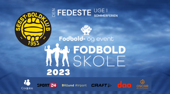 F&E FODBOLDSKOLE 2023 - SEEST BOLDKLUB (UDSOLGT)