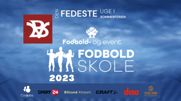 F&E FODBOLDSKOLE 2023 - OKSBØL/VESTKYSTEN (UDSOLGT)
